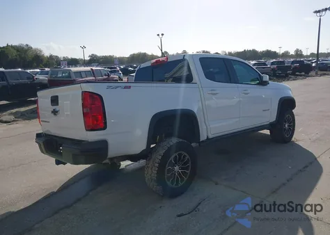 2018 Chevrolet Colorado Zr2 из США, поврежденный, VIN 1GCGTEEN4J1105885